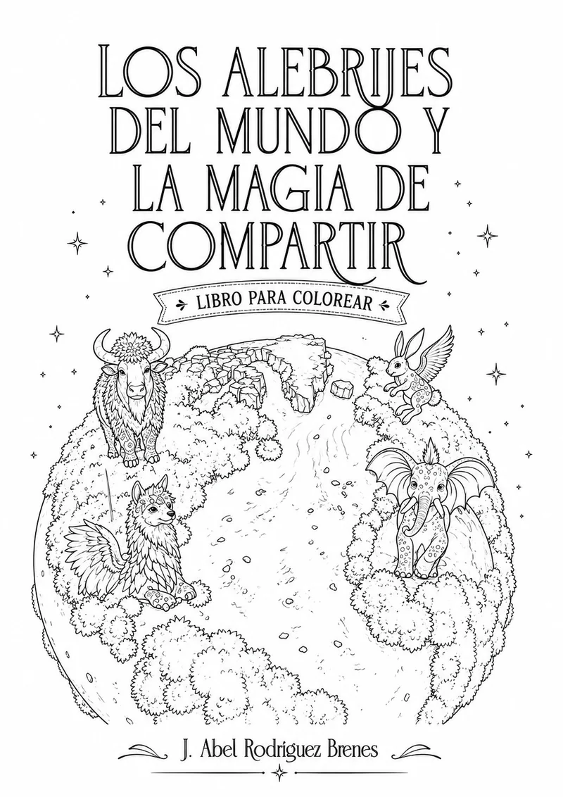 Portada del libro para colorear